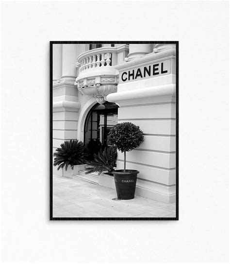 Posters sur le thème Chanel Noir Et Blanc .